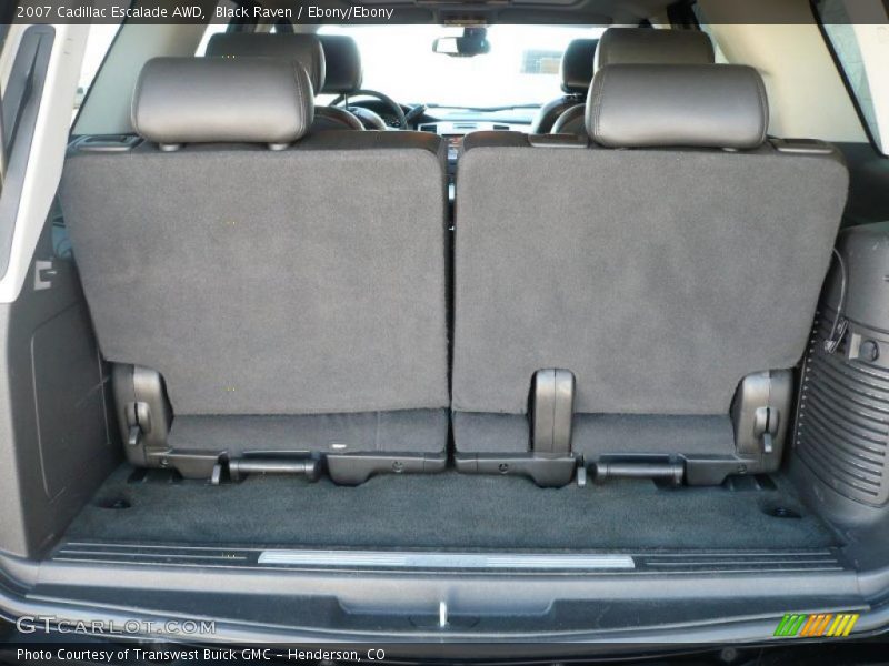 Black Raven / Ebony/Ebony 2007 Cadillac Escalade AWD