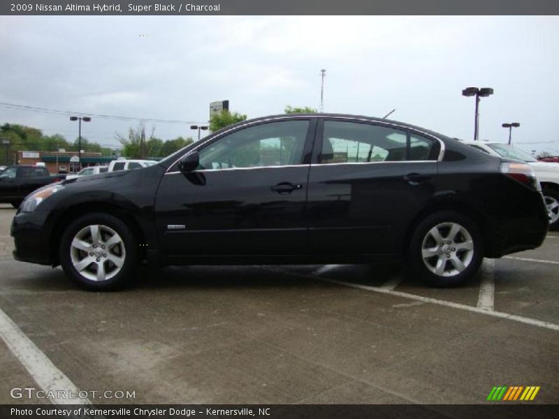 Super Black / Charcoal 2009 Nissan Altima Hybrid