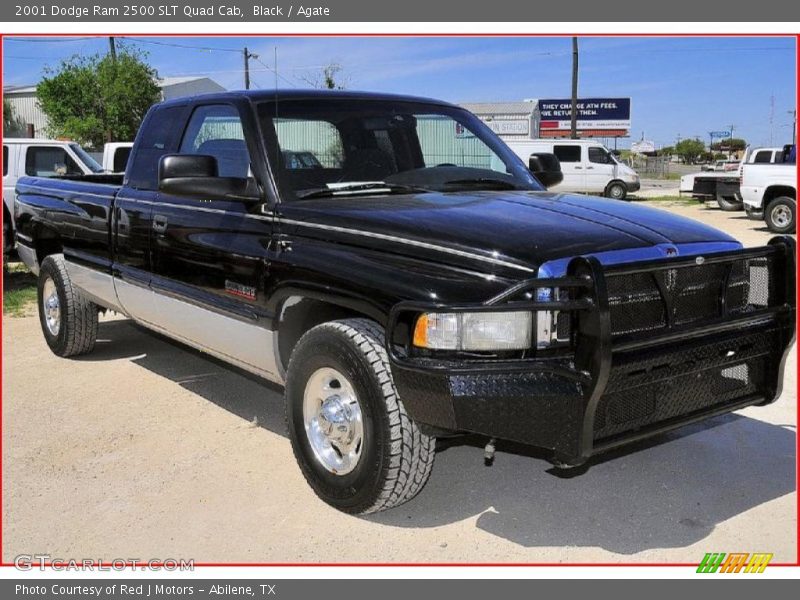 Black / Agate 2001 Dodge Ram 2500 SLT Quad Cab