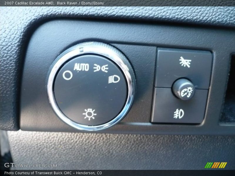 Black Raven / Ebony/Ebony 2007 Cadillac Escalade AWD