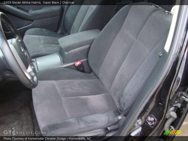 Super Black / Charcoal 2009 Nissan Altima Hybrid