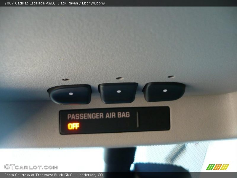 Black Raven / Ebony/Ebony 2007 Cadillac Escalade AWD