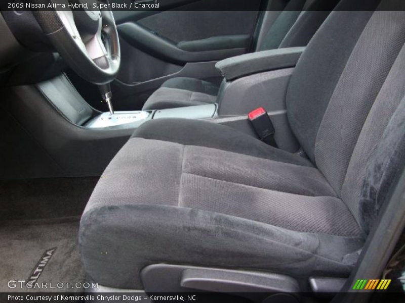 Super Black / Charcoal 2009 Nissan Altima Hybrid