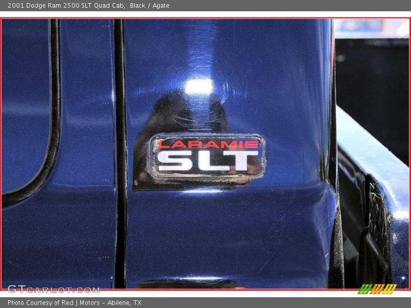 Black / Agate 2001 Dodge Ram 2500 SLT Quad Cab