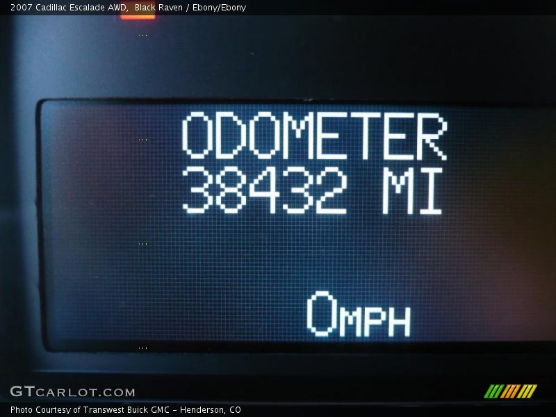 Black Raven / Ebony/Ebony 2007 Cadillac Escalade AWD