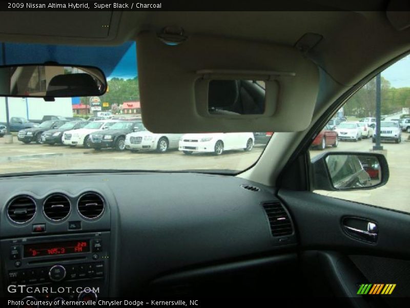 Super Black / Charcoal 2009 Nissan Altima Hybrid