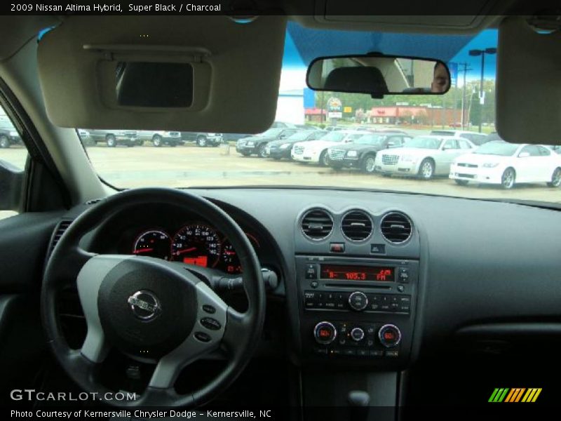 Super Black / Charcoal 2009 Nissan Altima Hybrid