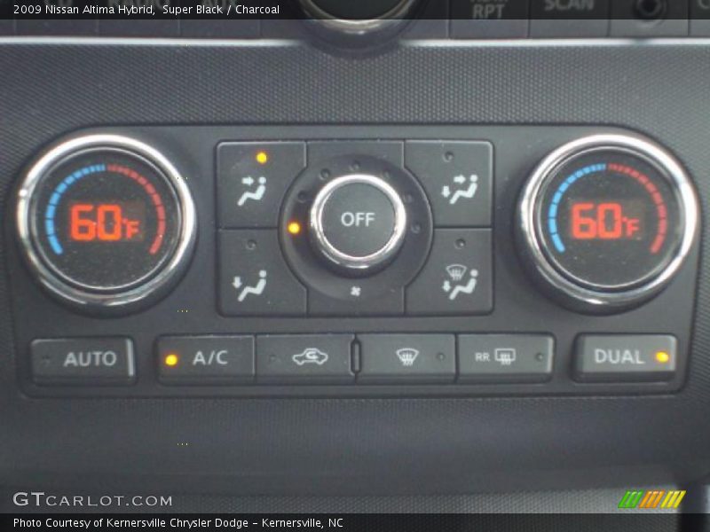 Super Black / Charcoal 2009 Nissan Altima Hybrid