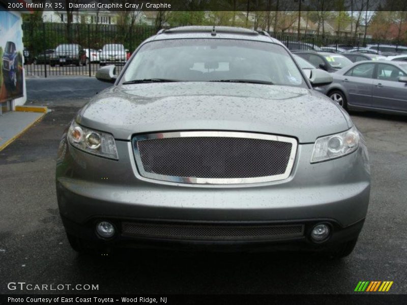 Diamond Graphite Gray / Graphite 2005 Infiniti FX 35