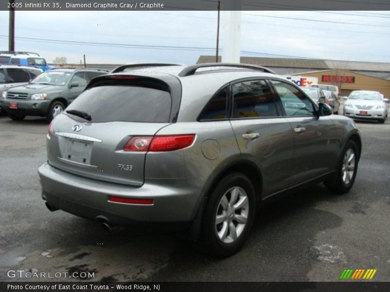Diamond Graphite Gray / Graphite 2005 Infiniti FX 35