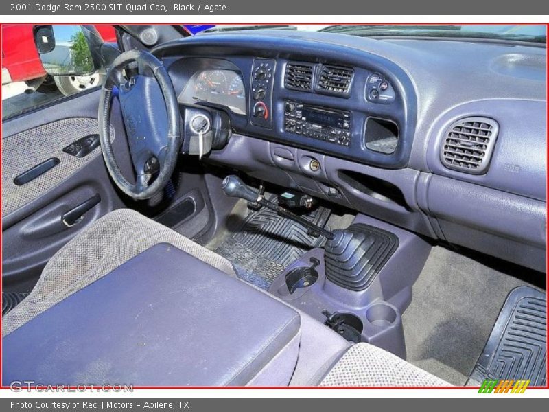 Black / Agate 2001 Dodge Ram 2500 SLT Quad Cab