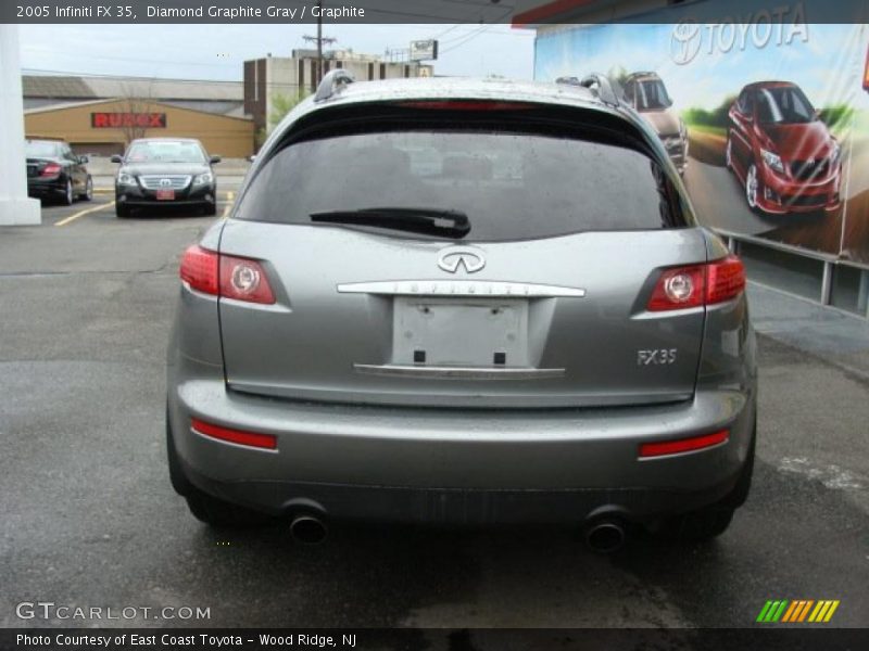 Diamond Graphite Gray / Graphite 2005 Infiniti FX 35