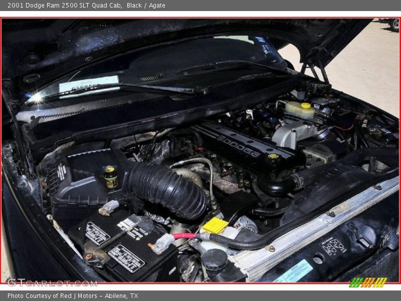 Black / Agate 2001 Dodge Ram 2500 SLT Quad Cab