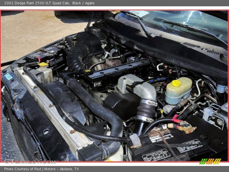 Black / Agate 2001 Dodge Ram 2500 SLT Quad Cab