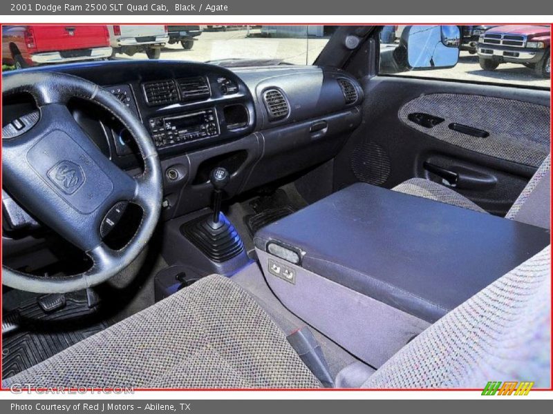 Black / Agate 2001 Dodge Ram 2500 SLT Quad Cab