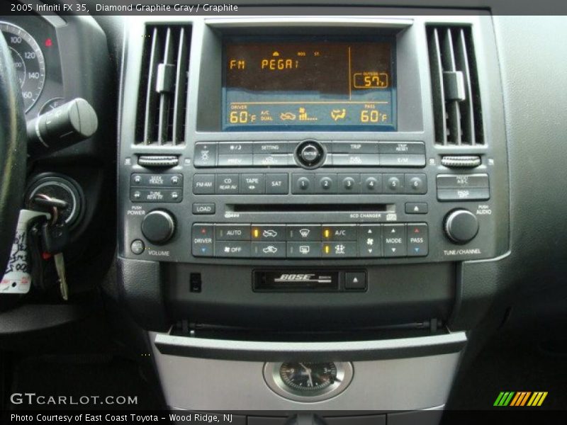 Diamond Graphite Gray / Graphite 2005 Infiniti FX 35