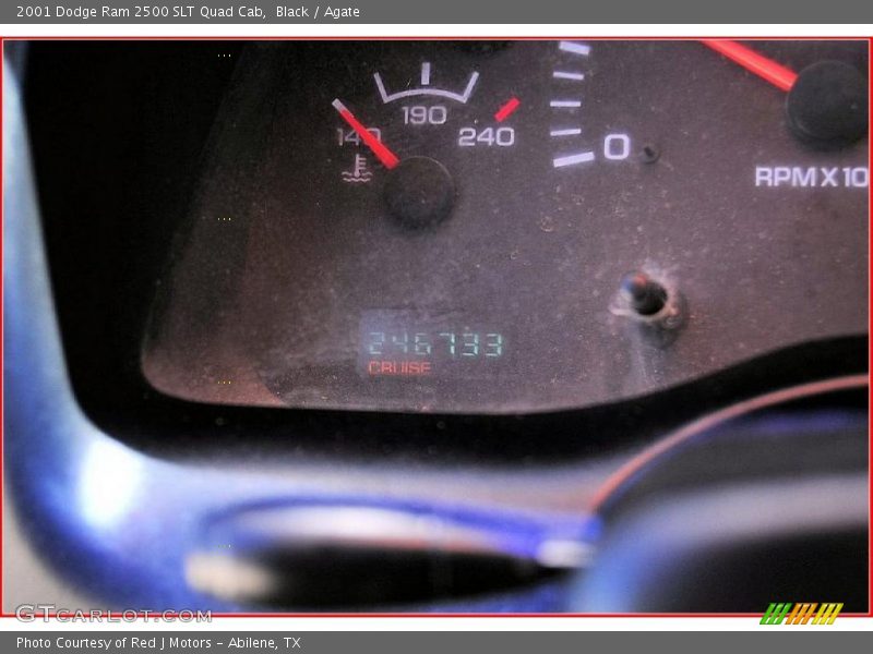 Black / Agate 2001 Dodge Ram 2500 SLT Quad Cab