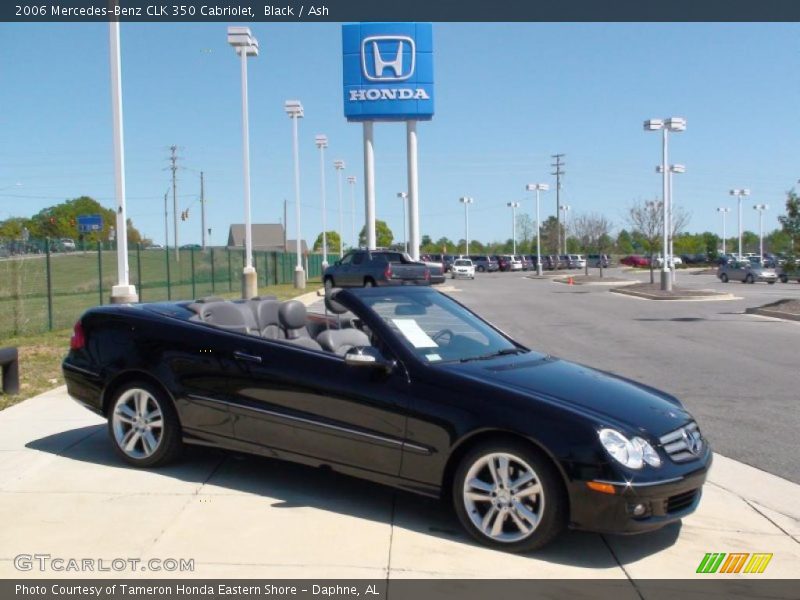 Black / Ash 2006 Mercedes-Benz CLK 350 Cabriolet