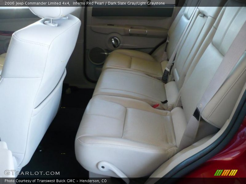 Inferno Red Pearl / Dark Slate Gray/Light Graystone 2006 Jeep Commander Limited 4x4