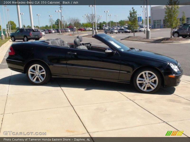 Black / Ash 2006 Mercedes-Benz CLK 350 Cabriolet