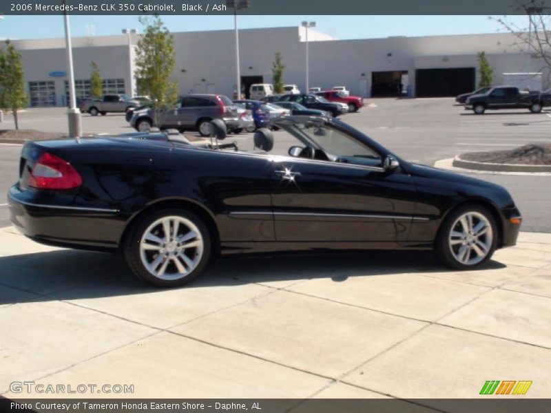Black / Ash 2006 Mercedes-Benz CLK 350 Cabriolet