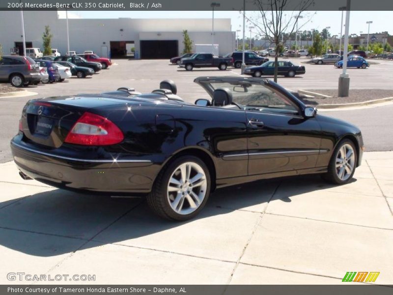 Black / Ash 2006 Mercedes-Benz CLK 350 Cabriolet
