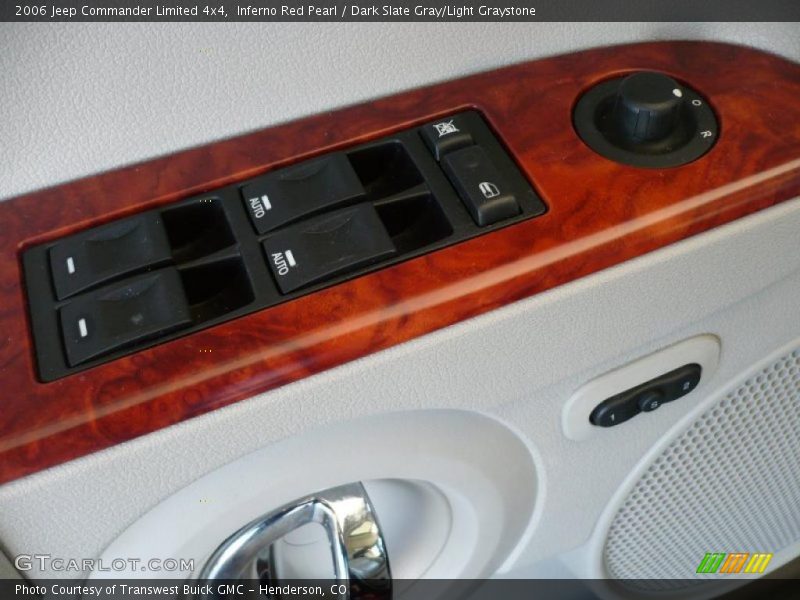Inferno Red Pearl / Dark Slate Gray/Light Graystone 2006 Jeep Commander Limited 4x4
