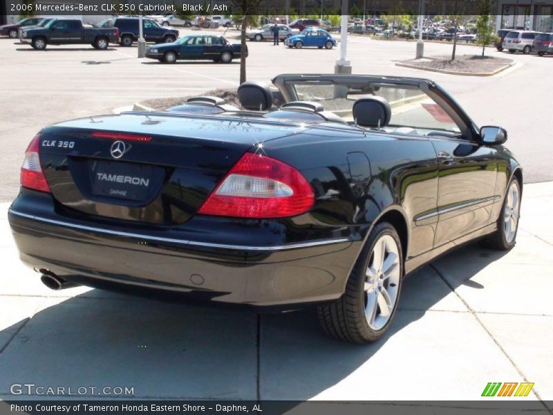 Black / Ash 2006 Mercedes-Benz CLK 350 Cabriolet