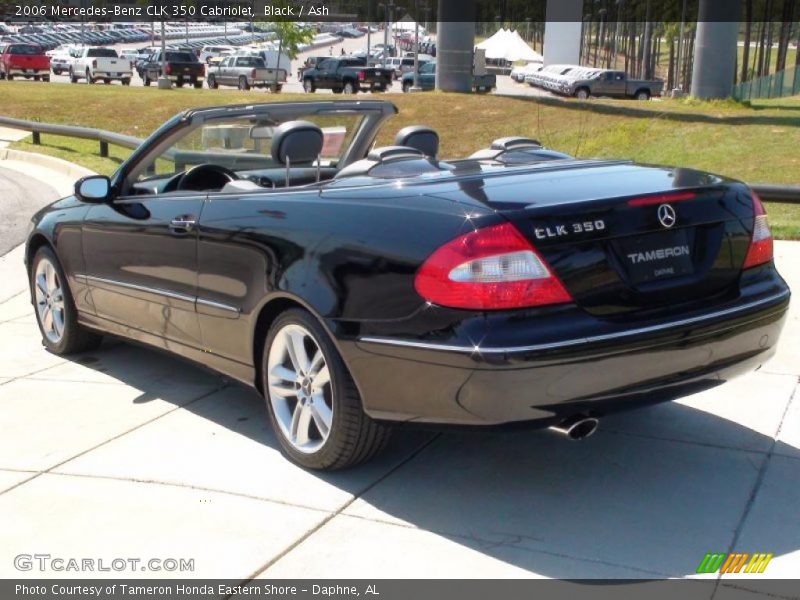 Black / Ash 2006 Mercedes-Benz CLK 350 Cabriolet