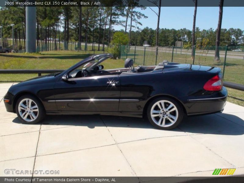 Black / Ash 2006 Mercedes-Benz CLK 350 Cabriolet