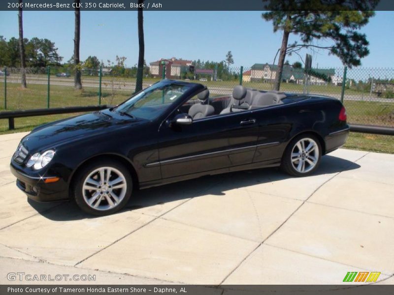 Black / Ash 2006 Mercedes-Benz CLK 350 Cabriolet