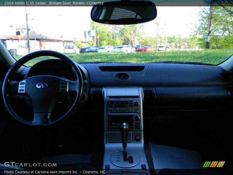 Brilliant Silver Metallic / Graphite 2004 Infiniti G 35 Sedan