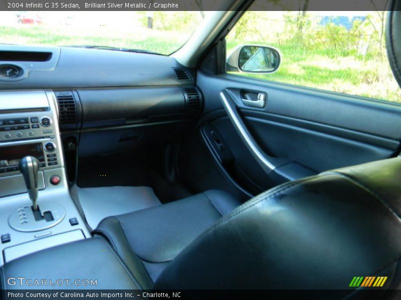 Brilliant Silver Metallic / Graphite 2004 Infiniti G 35 Sedan