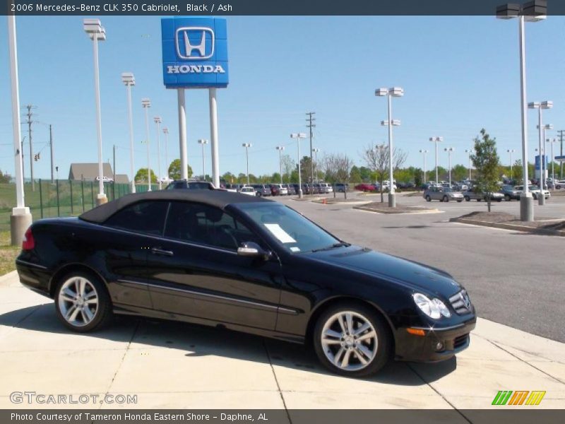 Black / Ash 2006 Mercedes-Benz CLK 350 Cabriolet