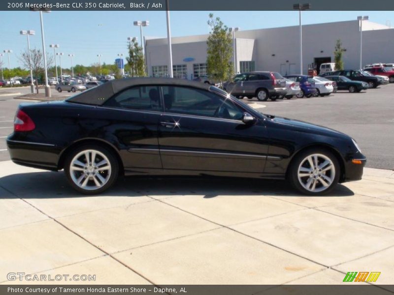 Black / Ash 2006 Mercedes-Benz CLK 350 Cabriolet