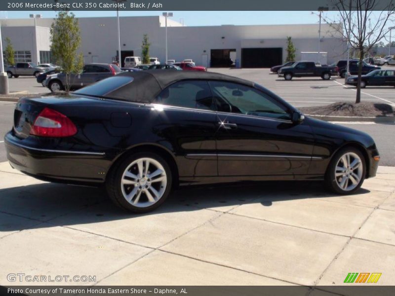 Black / Ash 2006 Mercedes-Benz CLK 350 Cabriolet