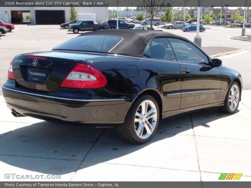 Black / Ash 2006 Mercedes-Benz CLK 350 Cabriolet