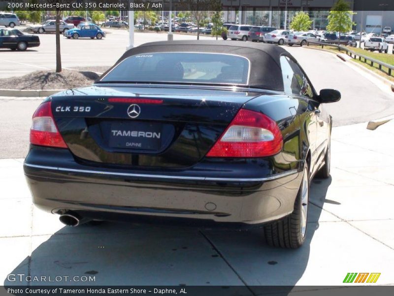 Black / Ash 2006 Mercedes-Benz CLK 350 Cabriolet