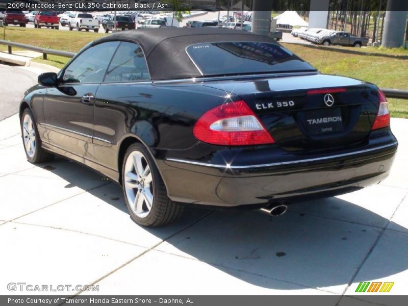 Black / Ash 2006 Mercedes-Benz CLK 350 Cabriolet