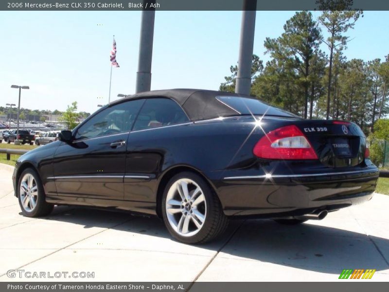 Black / Ash 2006 Mercedes-Benz CLK 350 Cabriolet
