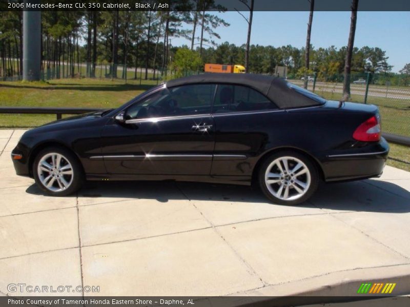 Black / Ash 2006 Mercedes-Benz CLK 350 Cabriolet