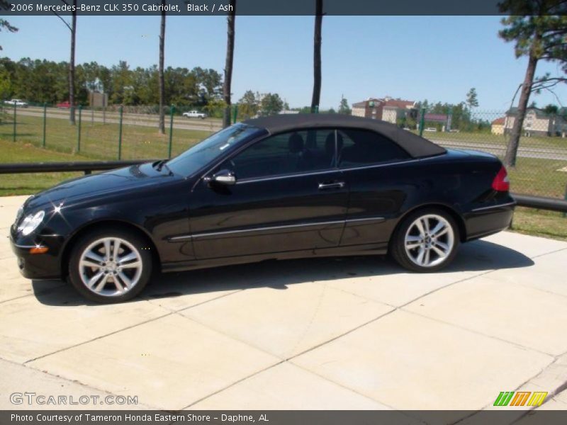 Black / Ash 2006 Mercedes-Benz CLK 350 Cabriolet