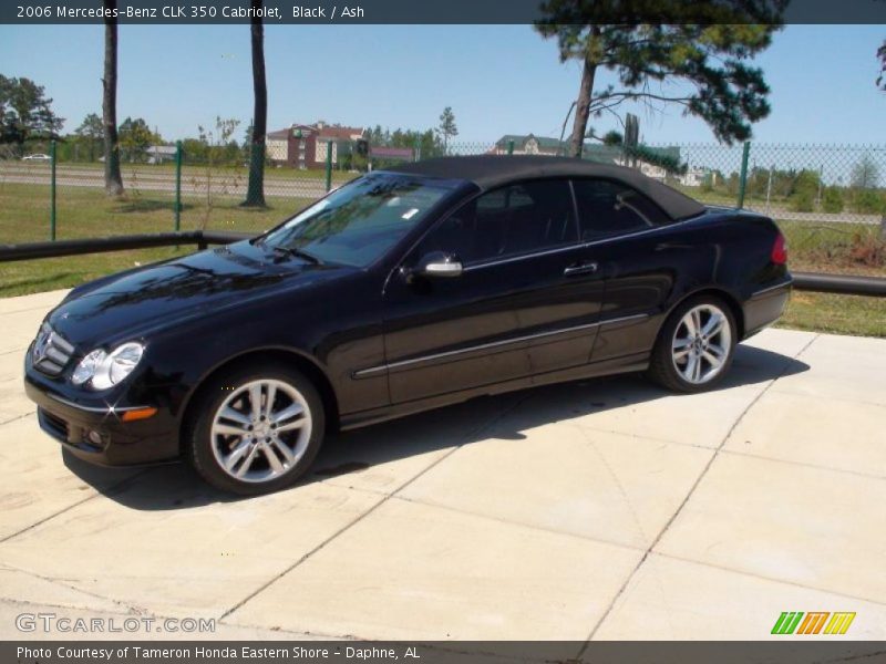 Black / Ash 2006 Mercedes-Benz CLK 350 Cabriolet