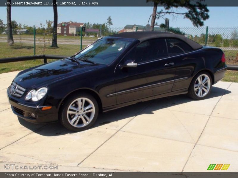 Black / Ash 2006 Mercedes-Benz CLK 350 Cabriolet
