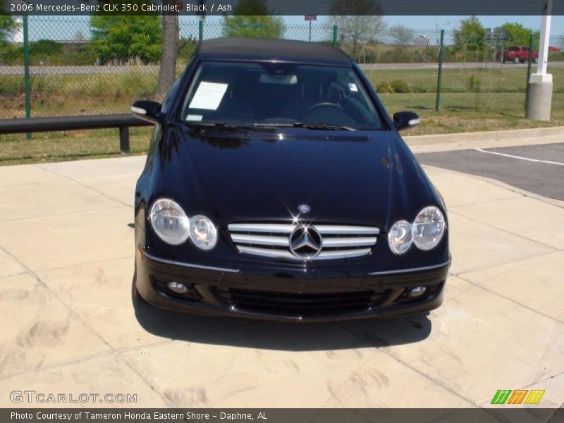 Black / Ash 2006 Mercedes-Benz CLK 350 Cabriolet