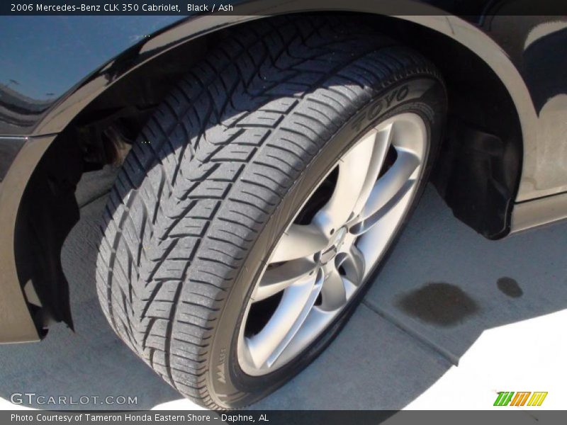 Black / Ash 2006 Mercedes-Benz CLK 350 Cabriolet