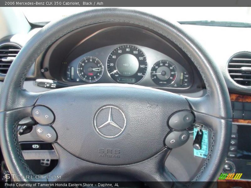 Black / Ash 2006 Mercedes-Benz CLK 350 Cabriolet