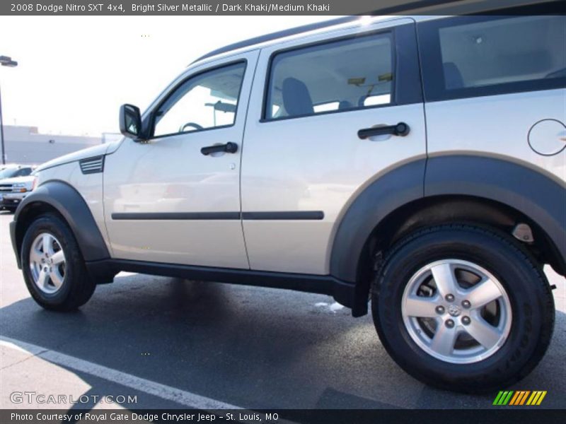 Bright Silver Metallic / Dark Khaki/Medium Khaki 2008 Dodge Nitro SXT 4x4