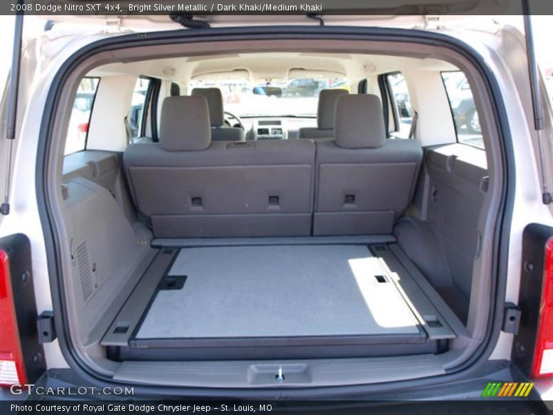 Bright Silver Metallic / Dark Khaki/Medium Khaki 2008 Dodge Nitro SXT 4x4