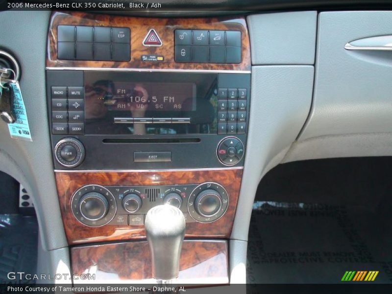 Black / Ash 2006 Mercedes-Benz CLK 350 Cabriolet